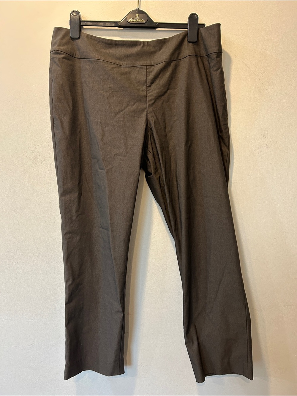 NIC+ZOE Women's Brown Straight-Leg Pants
